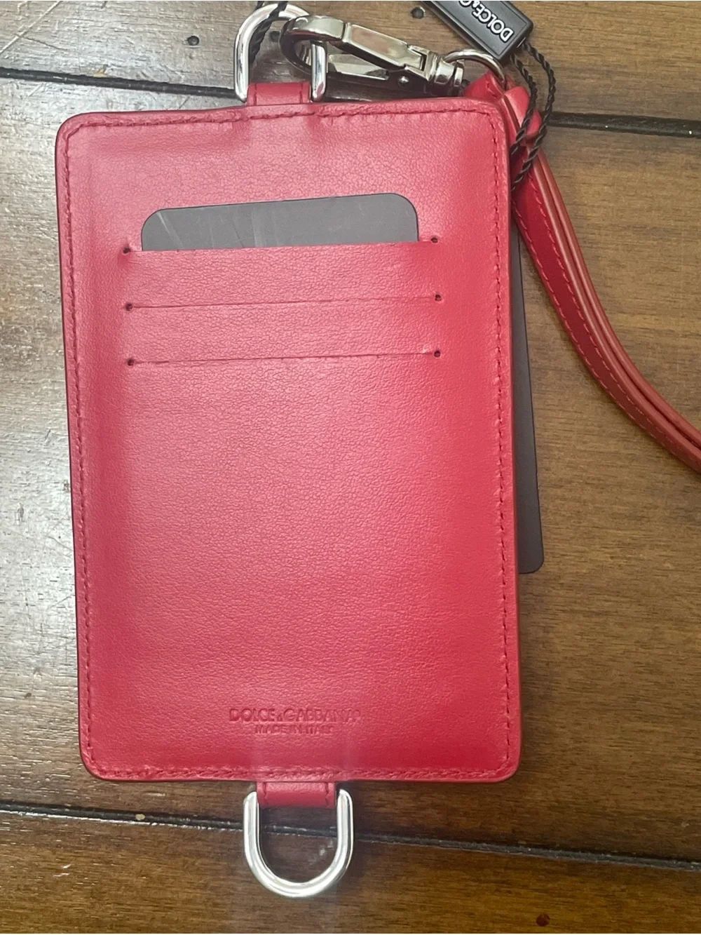 Dolce & Gabbana compact leather